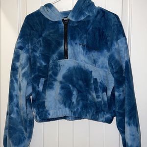 Misguided Co Ord Tie Dye Hoodie
